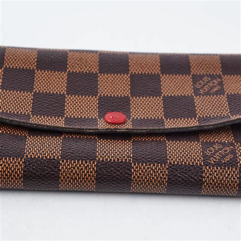 lv emilie wallet damier ebene|emilie Damier Ebene wallet.